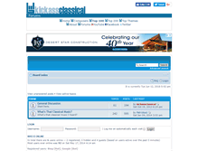 Tablet Screenshot of forums.kickassclassical.com
